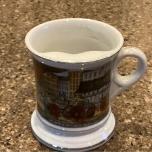 Vintage mustache cup